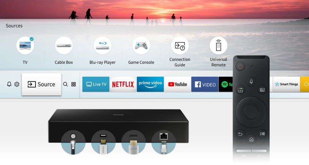 Samsung Electronics QN65Q7FNAFXZA All you need is one