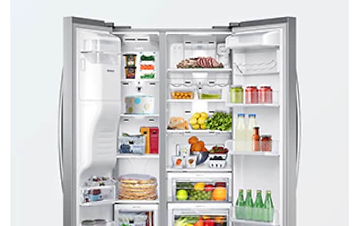 Samsung RS25H5111SR 24.5 cu. ft. Large Capacity