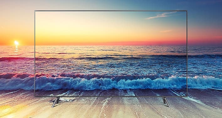 Samsung Electronics QN65Q8FNBFXZA A picture without borders
