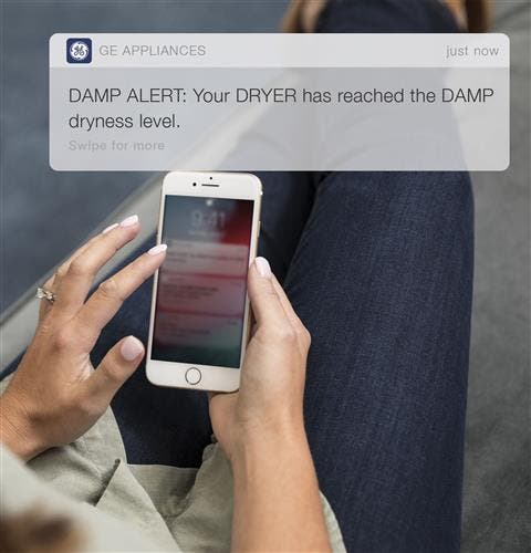 GE GFD55GSSNWW Damp Alert