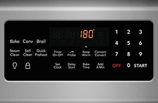 Frigidaire FGEF3059TD One-Touch Keep Warm Setting
