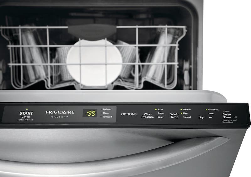 Frigidaire FGID2468UD Automatically Adjusts Cycles Taking The Guess Work Out Of Cleaning