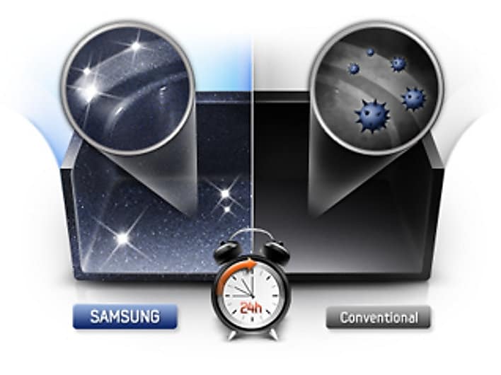 Samsung MS14K6000AS Ceramic Enamel Interior