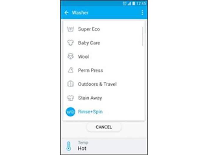 Samsung HD39J1230GW Start, select and schedule cycles