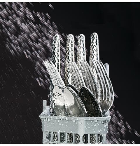 GE GDF511PGMBB Dedicated Silverware Jets