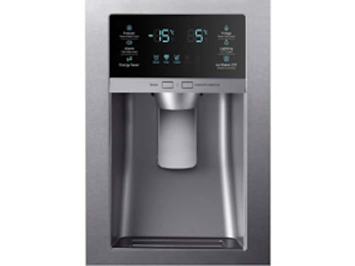 Samsung RF28HMEDBSR Led Display With Water And Ice Dispenser