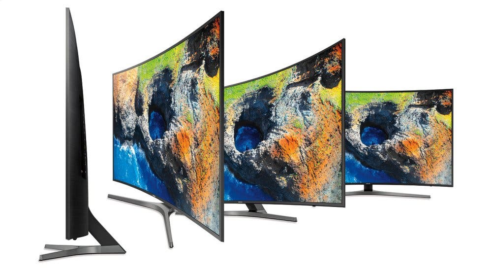 Samsung Electronics UN65MU7500FXZA Curved 360(degree) design