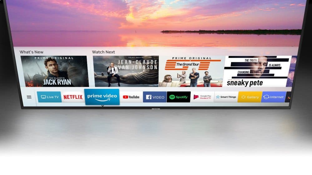 Samsung Electronics UN40NU7100FXZA Spend time watching, not searching