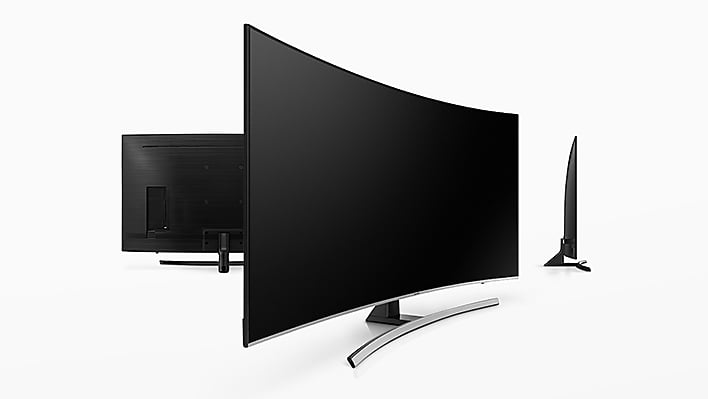 Samsung Electronics UN55NU8500FXZA Curved 360(degree) Design