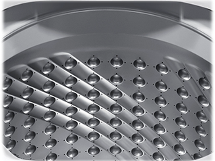Samsung WA52J8700AW Swirl Drum Interior