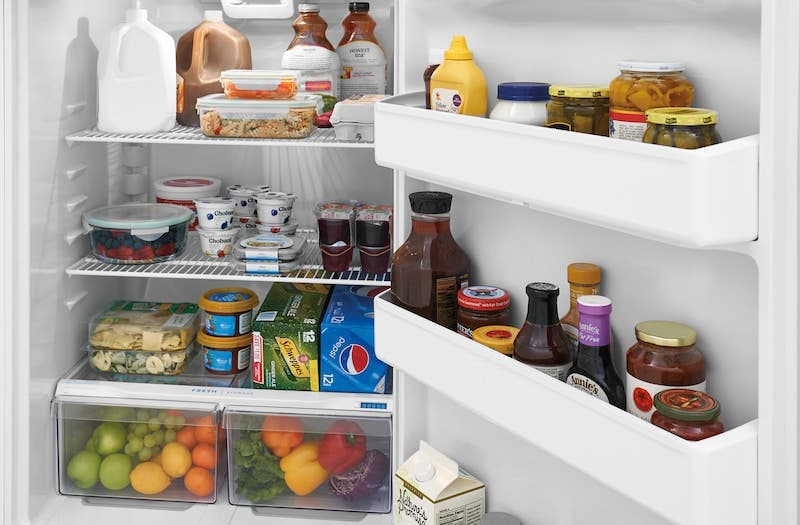 Frigidaire FFHT1814VB Spacious Interior Storage Options