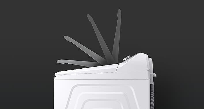 Samsung WA54R7200AW Soft-close Lid