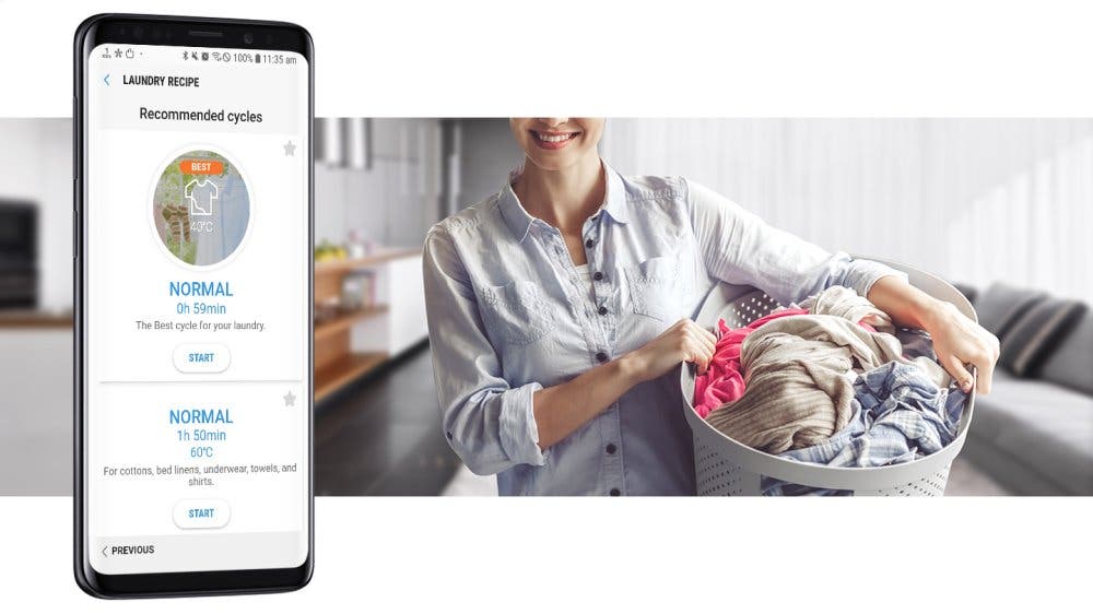 Samsung WF50R8500AV Bixby Enabled