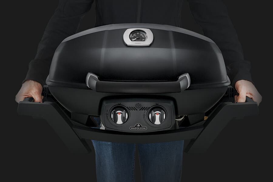 Napoleon PRO285XBK Side Handles For Easy Carrying