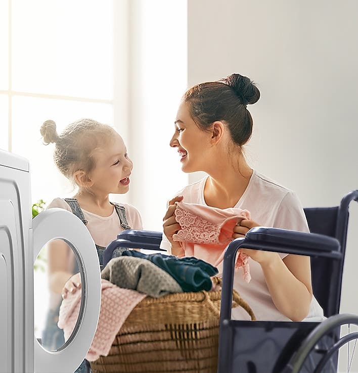 Samsung DVE45T6020W Easier Use, For Everyone Accessibility <br>&bull; ( Ada Compliant, Aui, Braille )