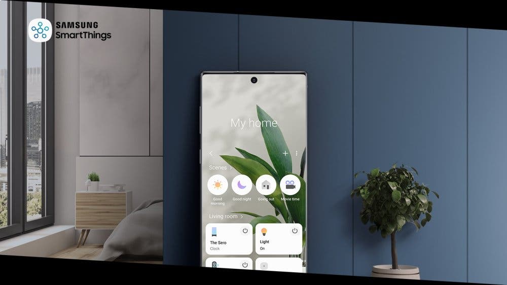 Samsung Electronics QN43LS05TAFXZA Control Your Home With Smartthings