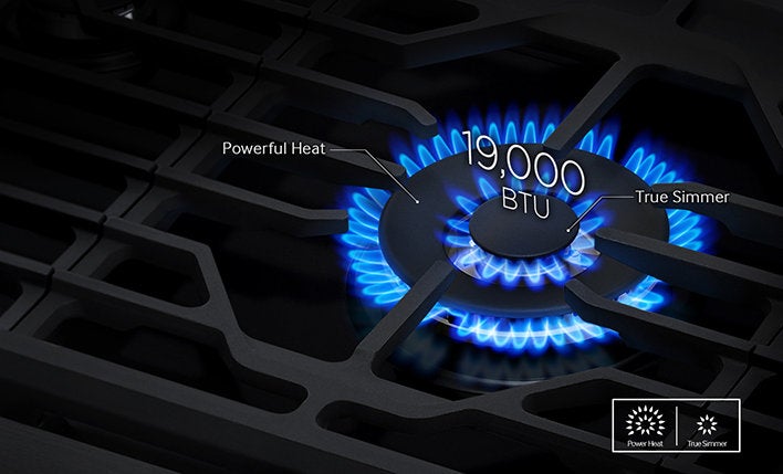 19K BTU power burner