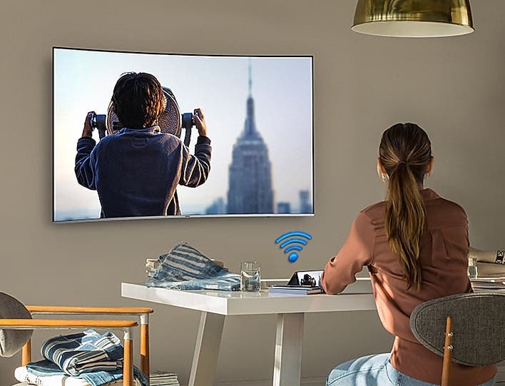 Samsung Electronics UN55NU8500FXZA Seamlessly share your mobile content