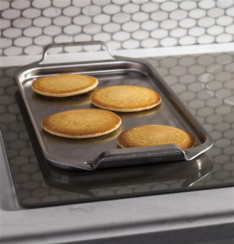 Monogram ZHU36RDJBB Stainless steel clad aluminum griddle