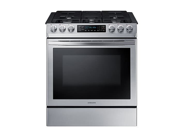 Samsung NX58R9421SG Slide-in Design