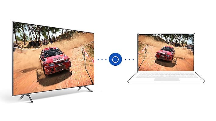 Samsung Electronics QN65Q8FNBFXZA Gaming outside the box