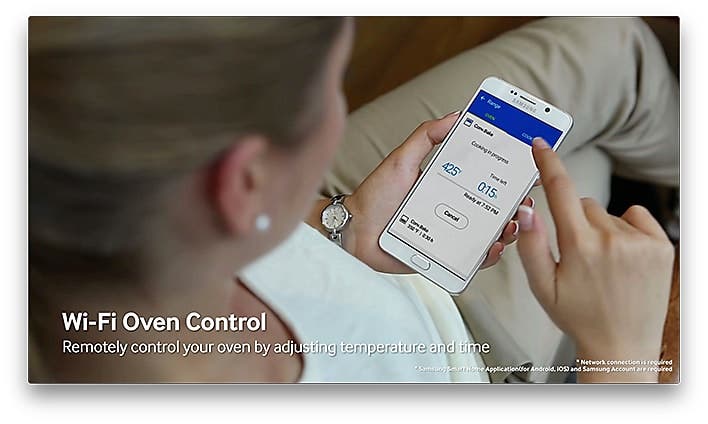 Samsung NX58K9850SS Wi-fi Connectivity