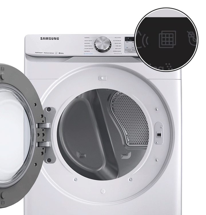 Samsung DVG50R8500V Lint Filter Indicator
