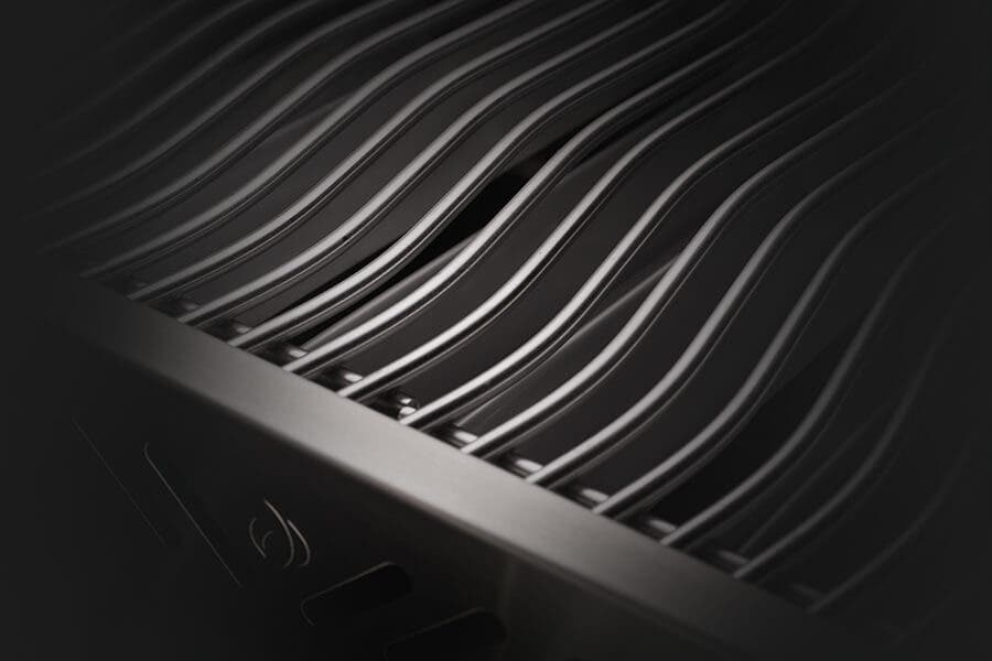 Napoleon P500RBPSS3 7.5MM Stainless Steel Iconic Wave Cooking Grids