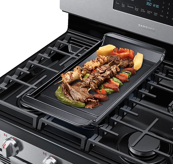 Samsung NX58R5601SG Griddle
