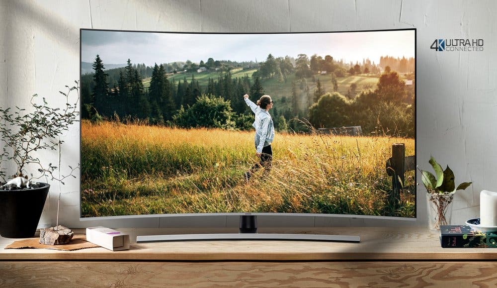 Samsung Electronics UN55NU8500FXZA A premium experience with a curve