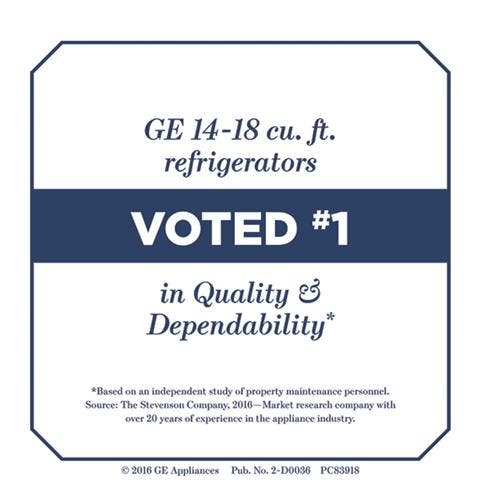 GE GTE15CTHLWW #1 In Quality And Dependability
