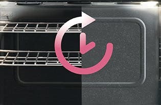 Frigidaire FGEW3065PF Steam Cleaning
