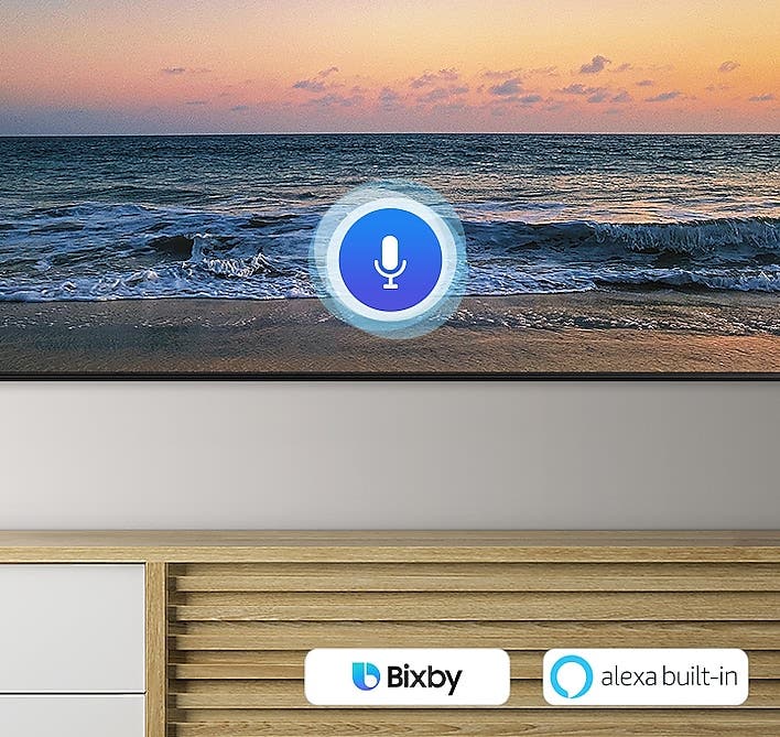 Samsung Electronics UN75TU8000FXZA Choose your voice assistant