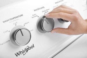 Whirlpool WTW4855HW Water Level Selection