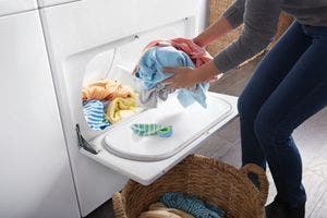 Whirlpool WED4950HW Hamper Door