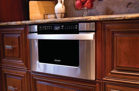 Sharp KB6524PS Convenient Placement Options