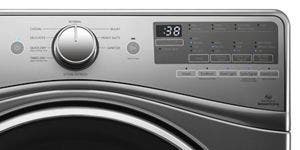 Whirlpool WED75HEFW Tap Touch Controls with Memory