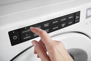 Whirlpool WED9620HBK Intuitive Controls