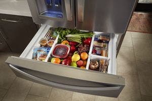 Whirlpool WRX735SDHZ Refrigerated Exterior Drawer