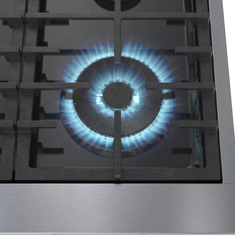 Bosch RGM8658UC Better Heat Distribution And Versatile Cooking With Dual Flame
