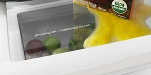 Whirlpool WRB119WFBM Spillguard Glass Shelves