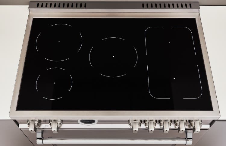Bertazzoni MAST365INSXT Induction Range Zones