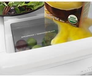 Amana ABB2224BRW Spillsaver Glass Shelves