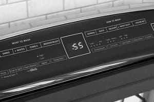 Whirlpool WTW7500GW Estimated Time Remaining LED Display
