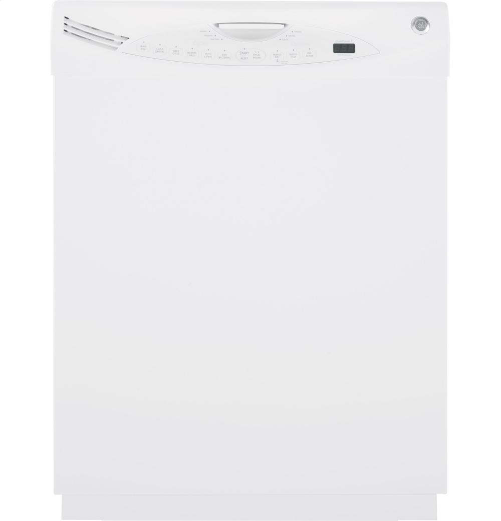 GE GLD6800NWW White on White