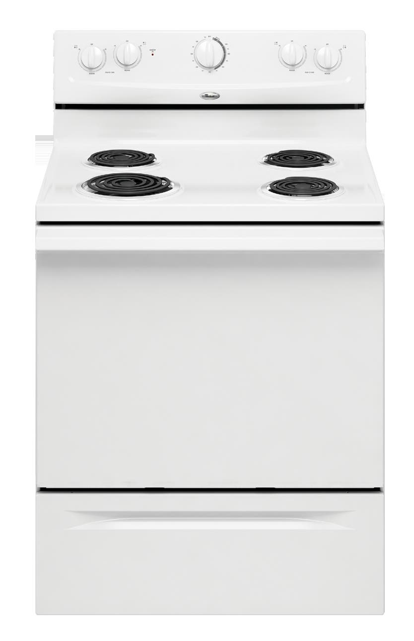Whirlpool RF110AXSQ 30" Freestanding Electric Range