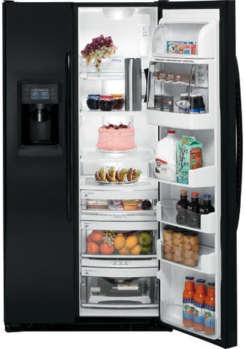 GE PCF23PGWBB Black