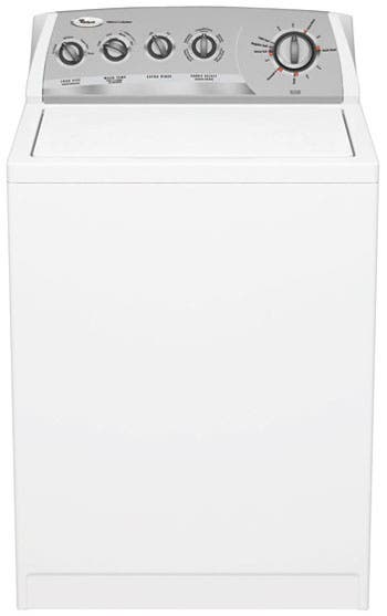 Whirlpool WTW5900TW White With Gray Accents