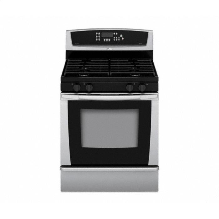 Whirlpool GS563LXSS 30" Freestanding Gas Range with AccuBake Heat