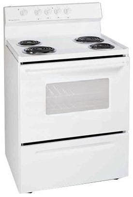 Frigidaire FEF316BS White-on-White